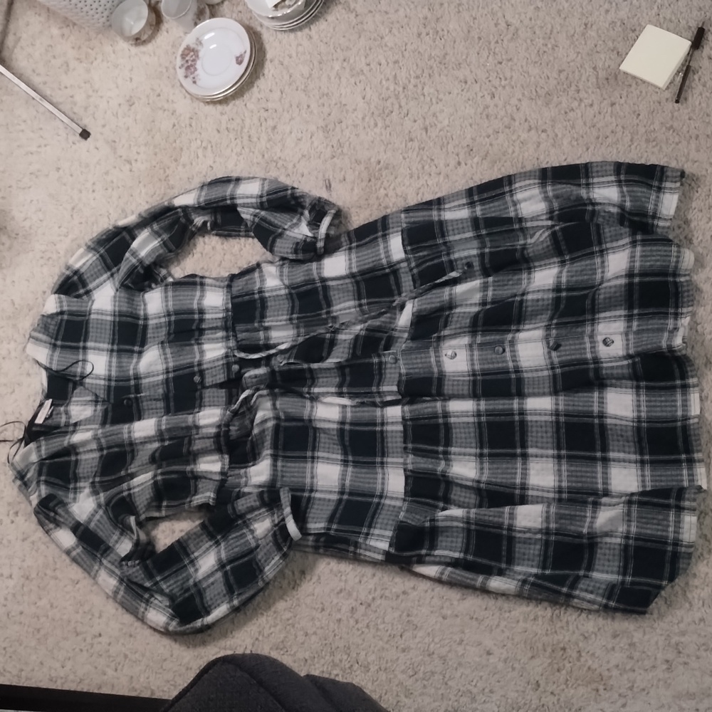 Green Plaid Dress